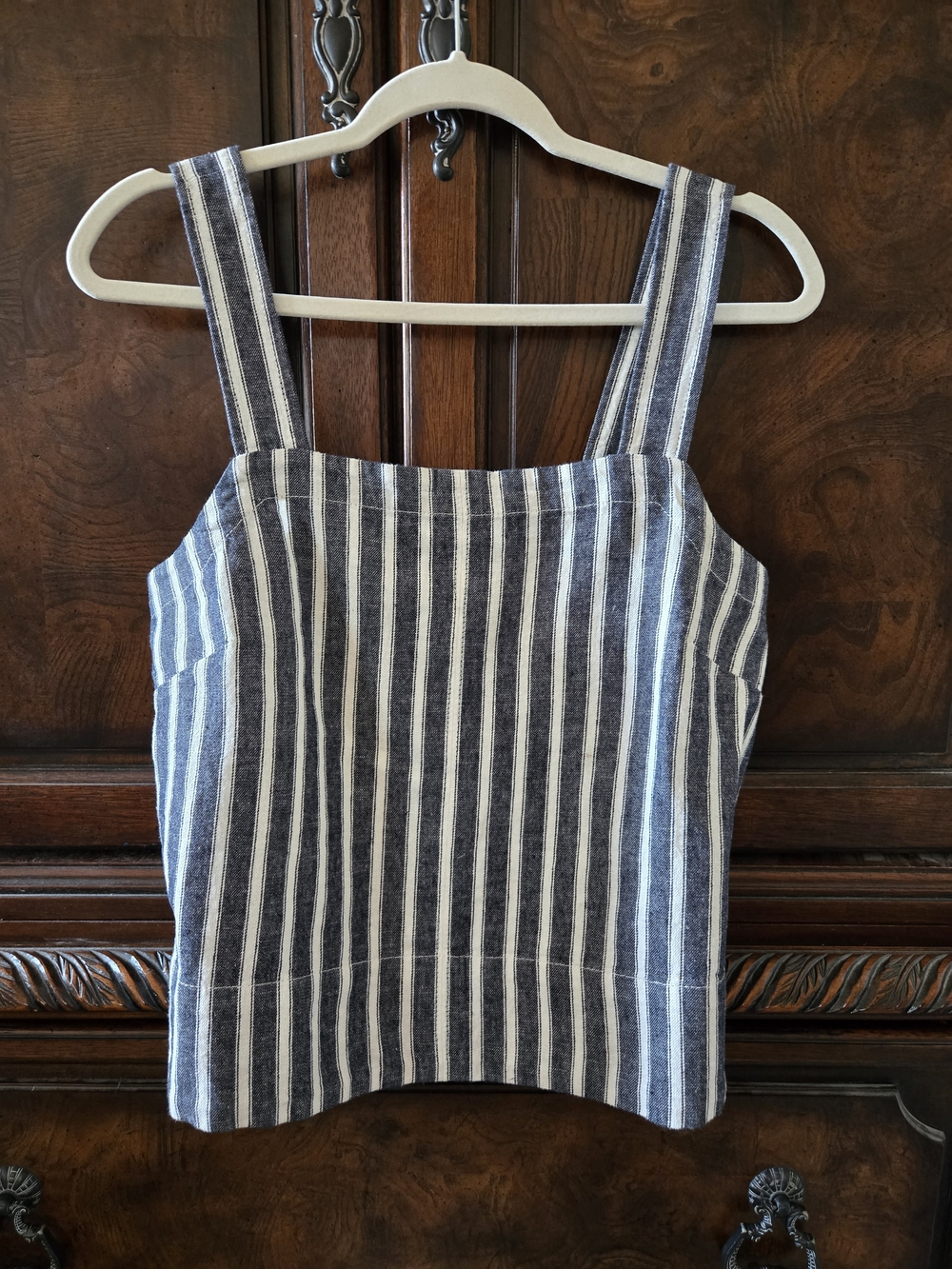 Madewell Blue & White Striped  Top (matches Zoe striped pant)